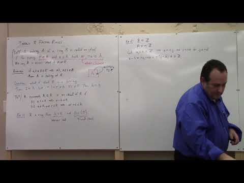Number Theory: ideals,