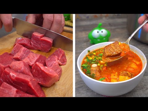 When I don't know what to cook for dinner, I cook this! Hungarian goulash from #gromovguru