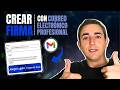 Como crear tu mejor firma para Gmail en 2026 | Imagen, texto y enlaces | Totalmente GRATIS