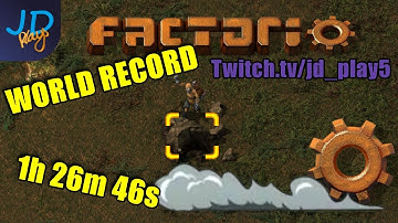 Factorio 1.0 ⚙️ Former WORLD RECORD! 1h 26m 46s ⚙️ NewGame+ MMP Speed run