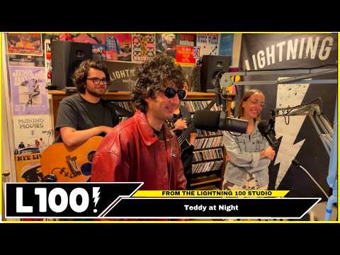 Teddy at Night performs “I Want To Be Your Sound” “Tiny Reapers” and "At Night" - at Lightning 100