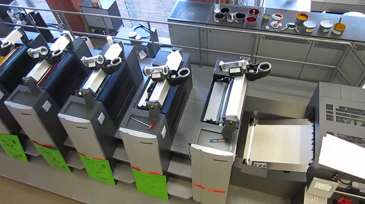 Heidelberg Speedmaster XL 75 running waterless, brentford 20121207