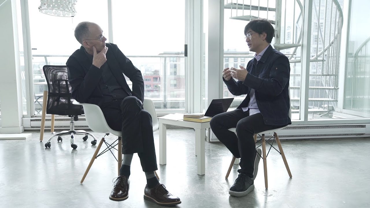 The writer who coined the term cyberspace and a researcher who is
