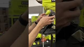 How to reload a RYOBI 40V Trimmer Line