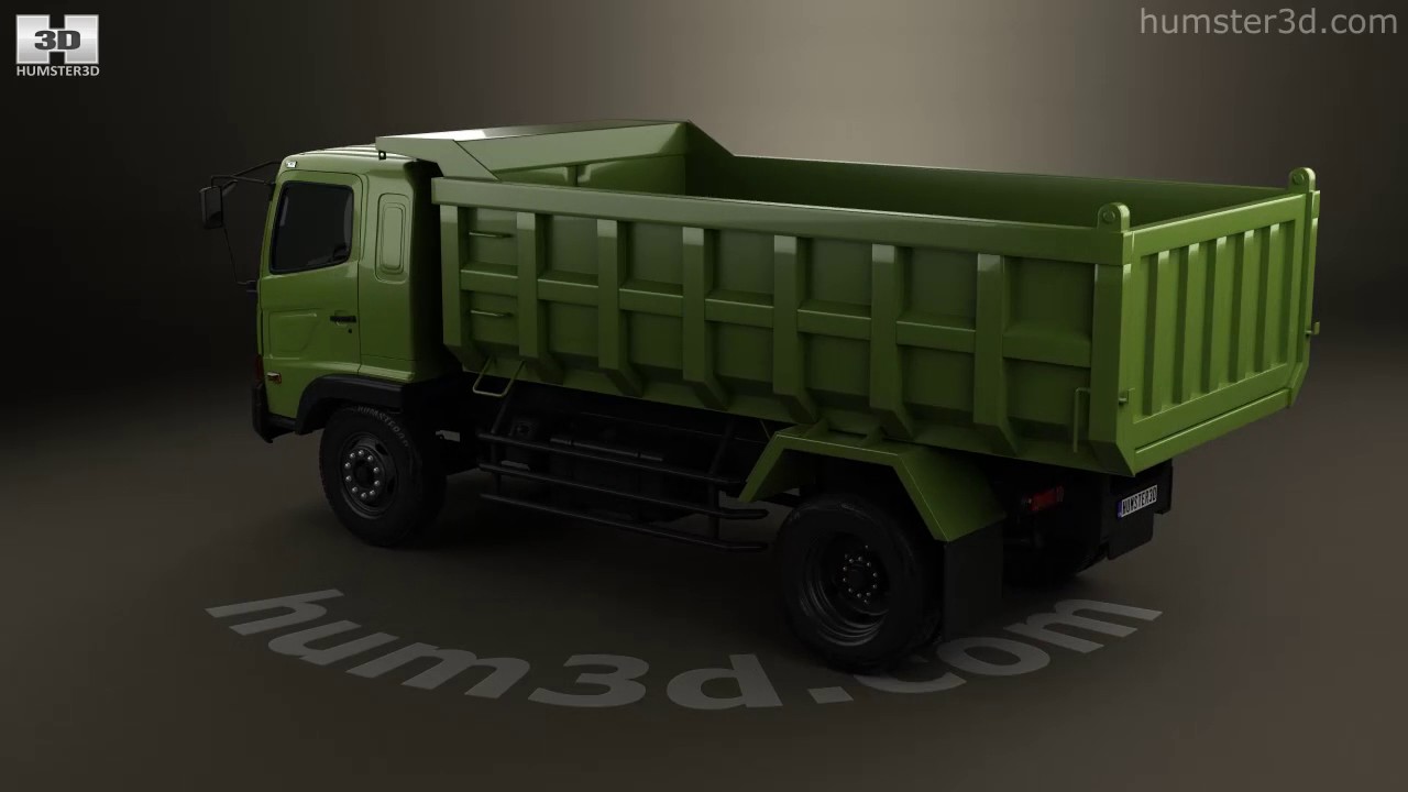 Hino 500 Fg Tipper Truck 2016 3d Model Vehicles On Hum3d