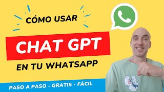 ✅ Cómo usar CHAT GPT en WHATSAPP - Gratis 🚀 (2023) ⚡️