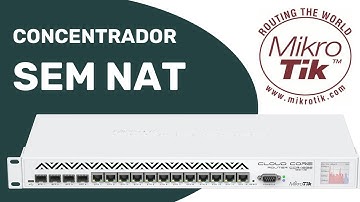 MIKROTIK CONCENTRADOR SEM NAT - PROVEDOR DE INTERNET COM QUALIDADE - ESTRUTURA PROFISSIONAL.