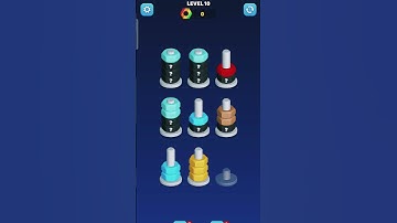 Level 10 Nut Sort game | Build Home | Interesting Level