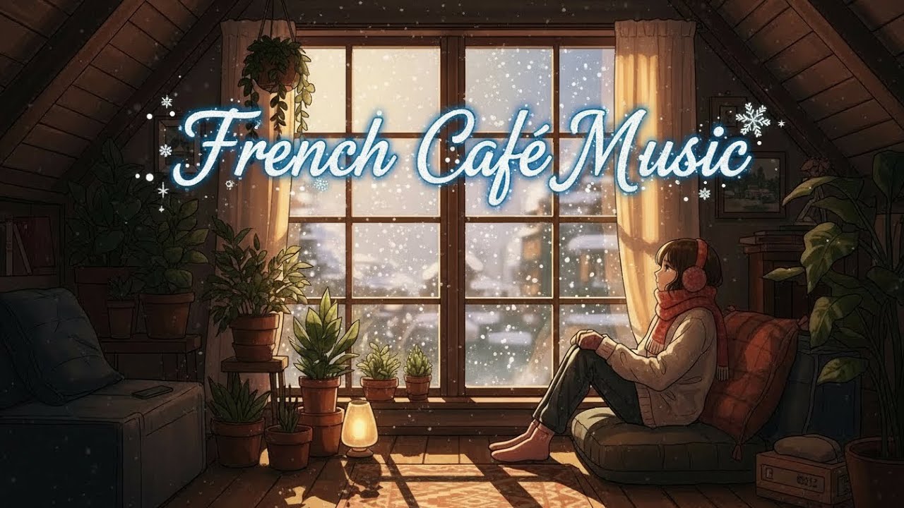 French Café Music ☕ Cozy Paris Jazz for Coffee, Relax, Study & Winter Ambience