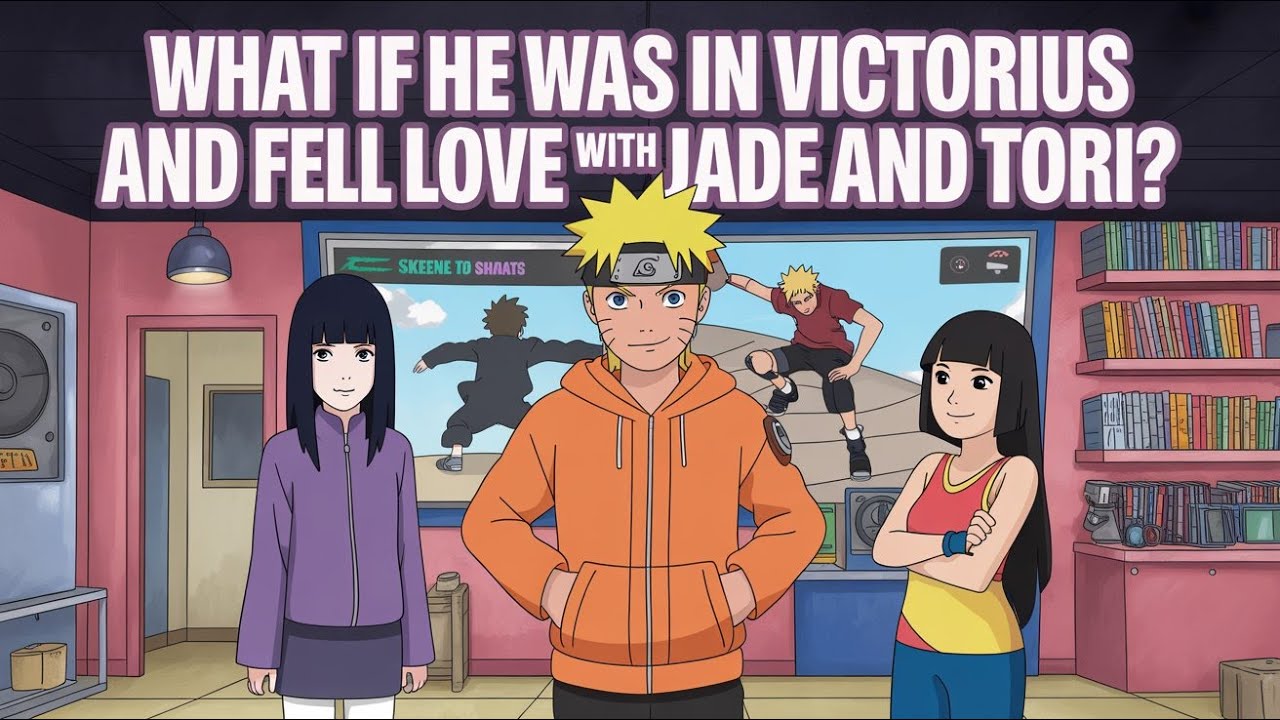 Qhps 🌟 Naruto vivía en Victorius 💜 y se enamoraba de Jade & Tori 🎤✨ Cap 1-2