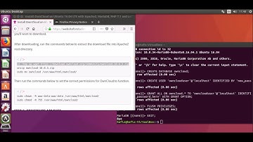 HOW TO INSTALL OWNCLOUD ON UBUNTU - EASY STEP