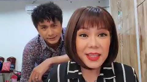 Việt Hương - cùng chung tay tặng nước rửa tay