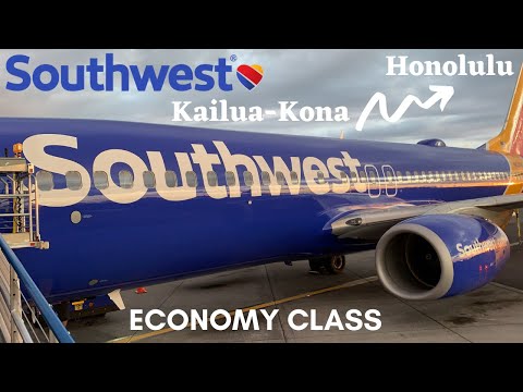 Video: Southwest Airlines Кона Гавайи учабы?