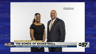 How Notre Dame basketball coaches Shrewsberry, Ivey support each other on and off the court