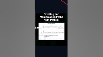 Creating and Manipulating Paths with Pathlib #ai #artificialintelligence #machinelearning #aiagent