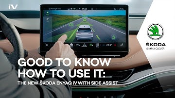 ŠKODA ENYAQ: How to set up the Side Assist