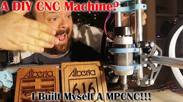 I build the MPCNC. A  DIY Mostly Printed CNC Milling Machine. A complete Build Log for you to watch!