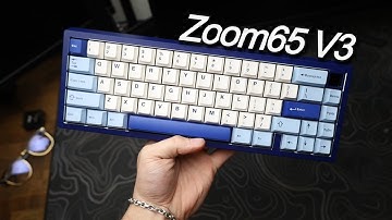 The Zoom65 V3 is insane! | Zoom65 v3 Custom Keyboard Build
