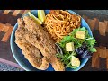 Let's Have a Fish Fry!🔥 Fried Whiting and Spaghetti!