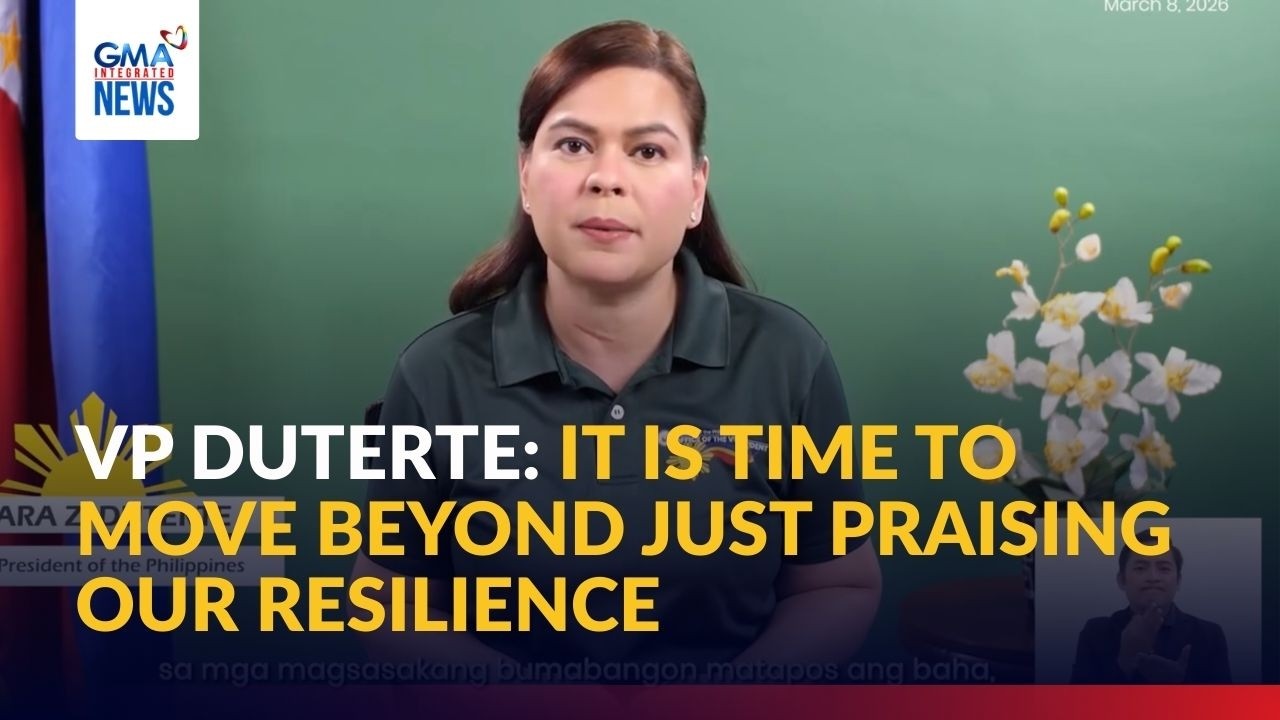 VP Sara Duterte ngayong National Women’s Month - ‘It is time to move beyond... | GMA Integrated News