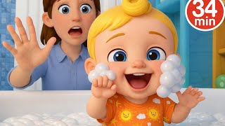 Baby Bath Song Best Nursery Rhymes Baby Learning Songs Cartoon Video Kids Bhoobhookids