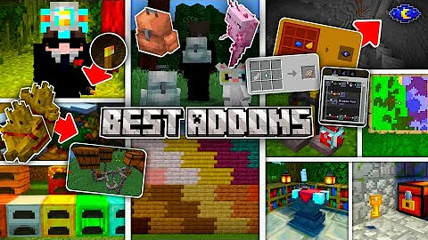 These 15 Addons IMPROVE Minecraft Bedrock! (Better MCPE 1.21+)