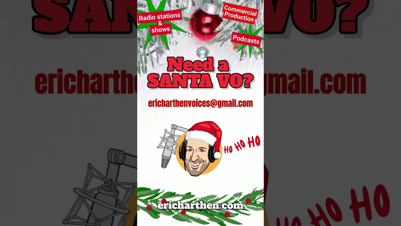 Santa Voice for Hire 