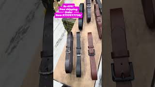 Albert Clark Premium Leather Belts