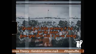 Kendrick Lamar - Wesleys Theory Lyric Video