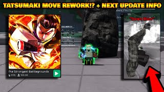 TATSUMAKI MOVE REWORK INFO + WALL COMBO EXTEND PATCHED! | The Strongest Battlegrounds Update