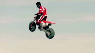 CRF450R Big Wheel Dirt Bike Ripping - Modern fat cat