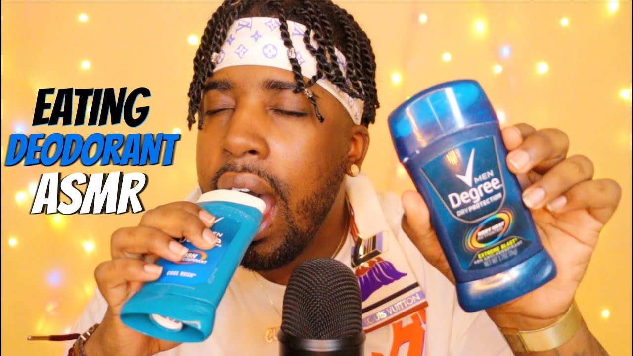 ASMR EDIBLE DEODORANT??? EATING SOUNDS.... ASMR Jay YouTube