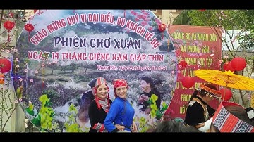 Vải Thanh Hà Lục Ngạn Đã Nở Hoa Đực Tại Hội Chợ Tình Vùng Cao Phong Vân l Núi Đồi Lục Ngạn