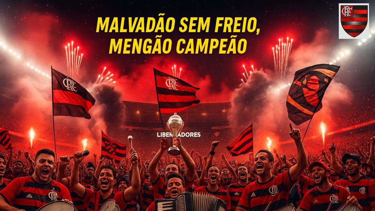 MALVADÃO SEM FREIO – O PISEIRO DA NAÇÃO RUBRO NEGRA