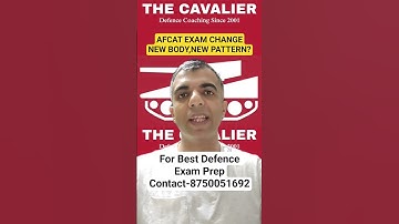 AFCAT EXAM ALERT: IAF signs MoU with EdCIL for AFCAT, CDAC replaced & Pattern Changed! 🔥#afcat2026