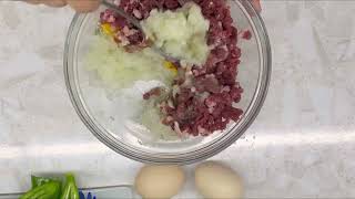 Dumgan Qalampirdan Qiymali Taom