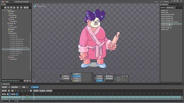 Spine 2D animation drinking for game cocos