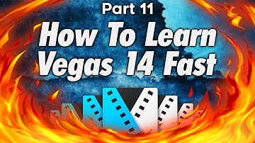 How To Use Sony Vegas Pro 14 For Beginners! Part 11 - Tutorial #191