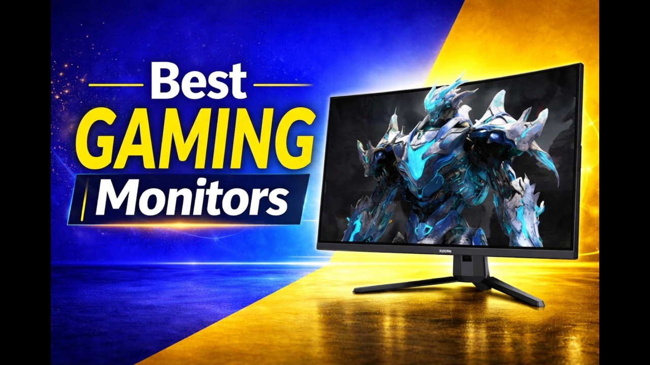 Best Gaming Monitors 2026 – What Matters + Best Picks - YouTube