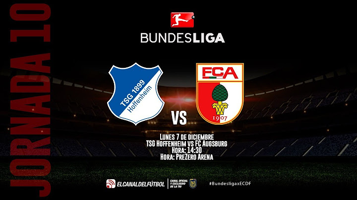 Partido Completo:  Hoffenheim vs Augsburgo | Jornada 10 | Bundesliga