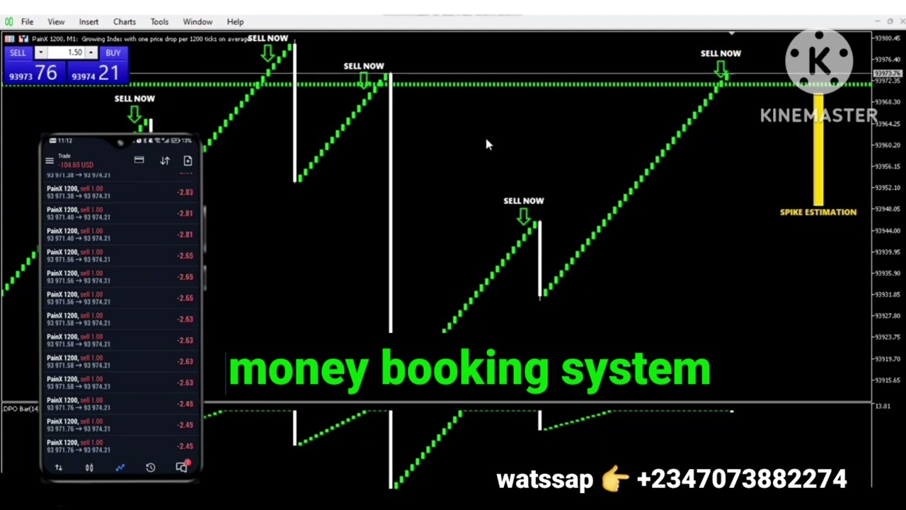 Money  Booking  Spike  Indicator               no losses