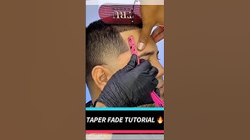 ASMR Flawless Taper Fade 🔥 Barber Tutorial with STEP BY STEP 🪜 Barbería En Español 💈