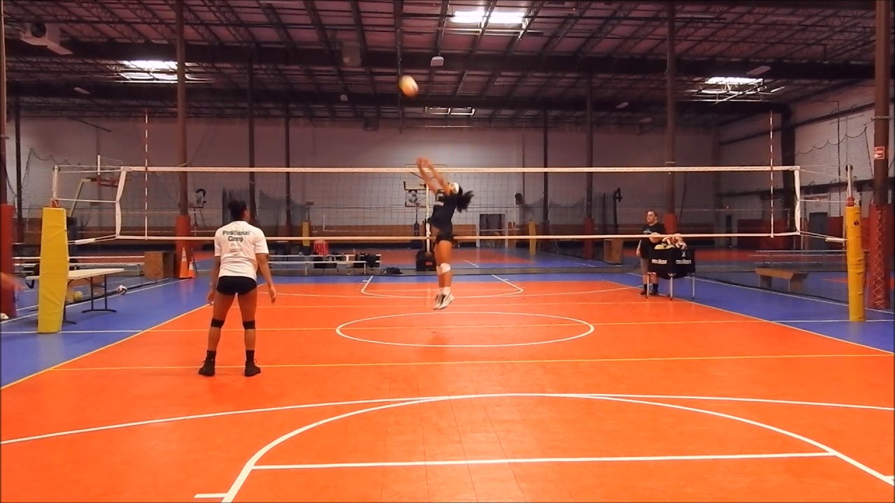 Sabrina Sheppard Volleyball Skills Video - YouTube