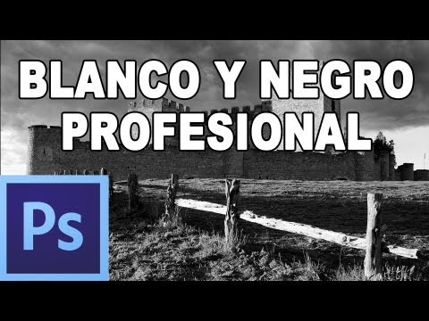 Cómo convertir a blanco y negro profesional - Tutorial Photoshop en Español