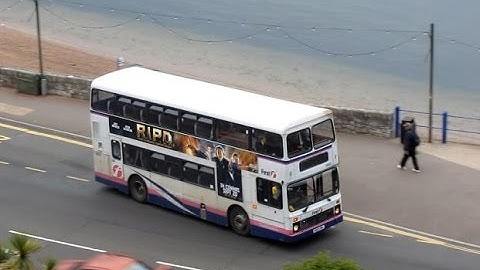 First Devon & Cornwall Volvo Olympian-K803ORL @ Torquay Seafront