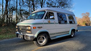 98k mile 1992 chevy g20 conversion van