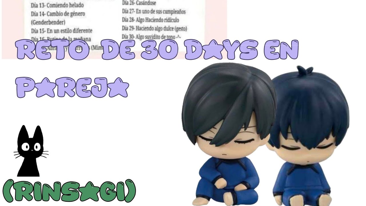Reto 30 dias en pareja 💗! //💚RinSagi 🧩// Gacha Club 🥀 //En un solo video 🫦// Leer descripción! 