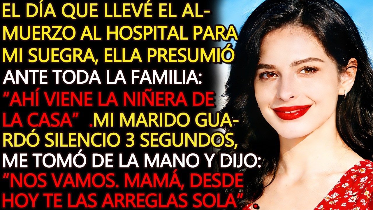 Mi suegra me humilló llamándome “la niñera”… y mi marido le dio una lección que no olvidará