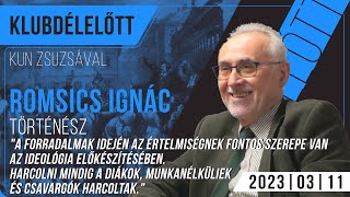 "Felfoghatatlan, hogyan képes a kormány áldozatként kihozni az oroszokat." - Romsics Ignác