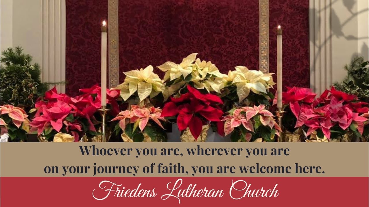January 4, 2026 Friedens Lutheran Church, Myerstown, PA, live stream